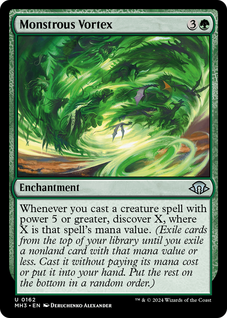 Monstrous Vortex (MH3-162) (Foil)
