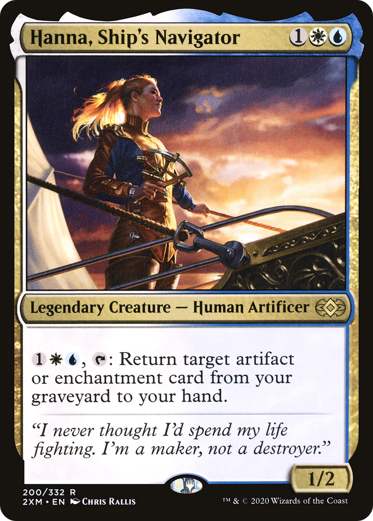Hanna, Ship's Navigator (2XM-200)