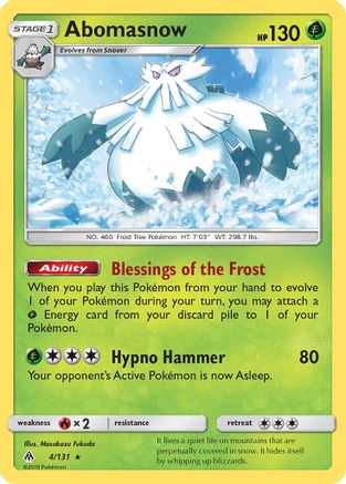 Abomasnow (FLI-004)
