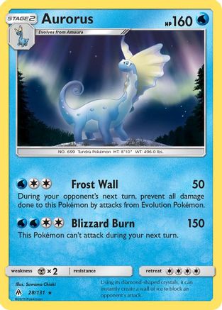 Aurorus (FLI-028) (Reverse Holofoil)