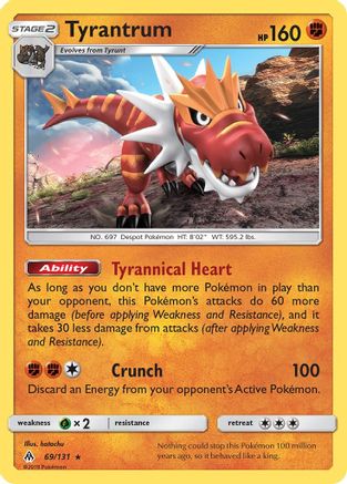 Tyrantrum (FLI-069) (Reverse Holofoil)