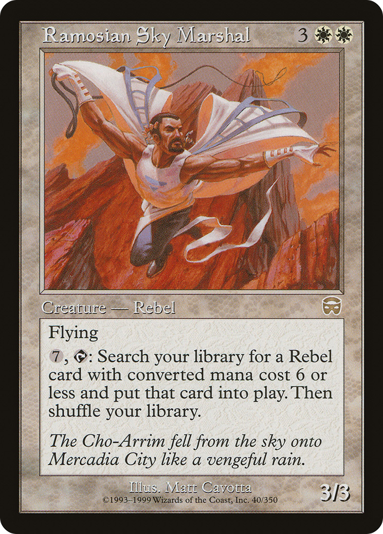 Ramosian Sky Marshal (MMQ-040)