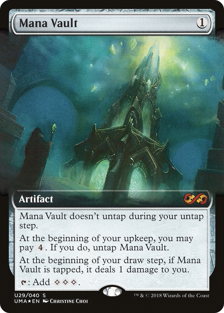 Mana Vault (UMA:BT-U29) (Extended Art) (Foil)