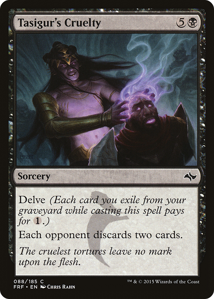 Tasigur's Cruelty (FRF-088) (Foil)