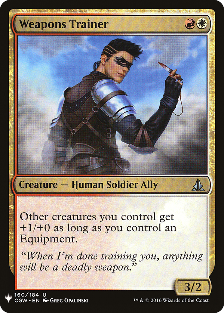 Weapons Trainer (LIST-OGW-160)