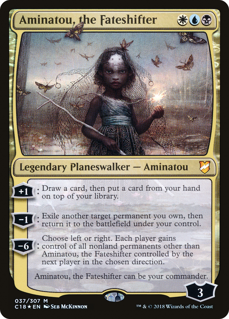 Aminatou, the Fateshifter (C18-037) (Foil)