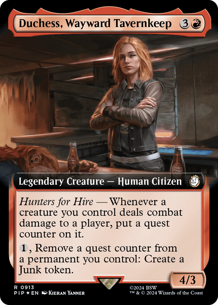 Duchess, Wayward Tavernkeep (PIP-913) (Extended Art) (Surge Foil)