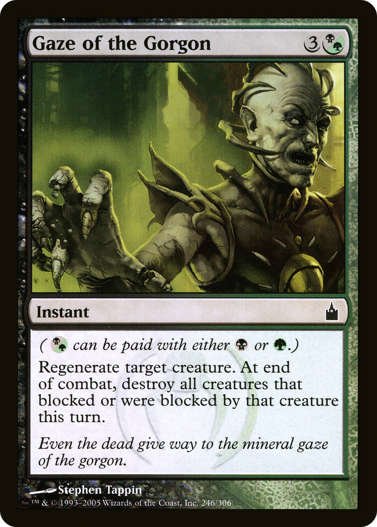 Gaze of the Gorgon (RAV-246) (Foil)