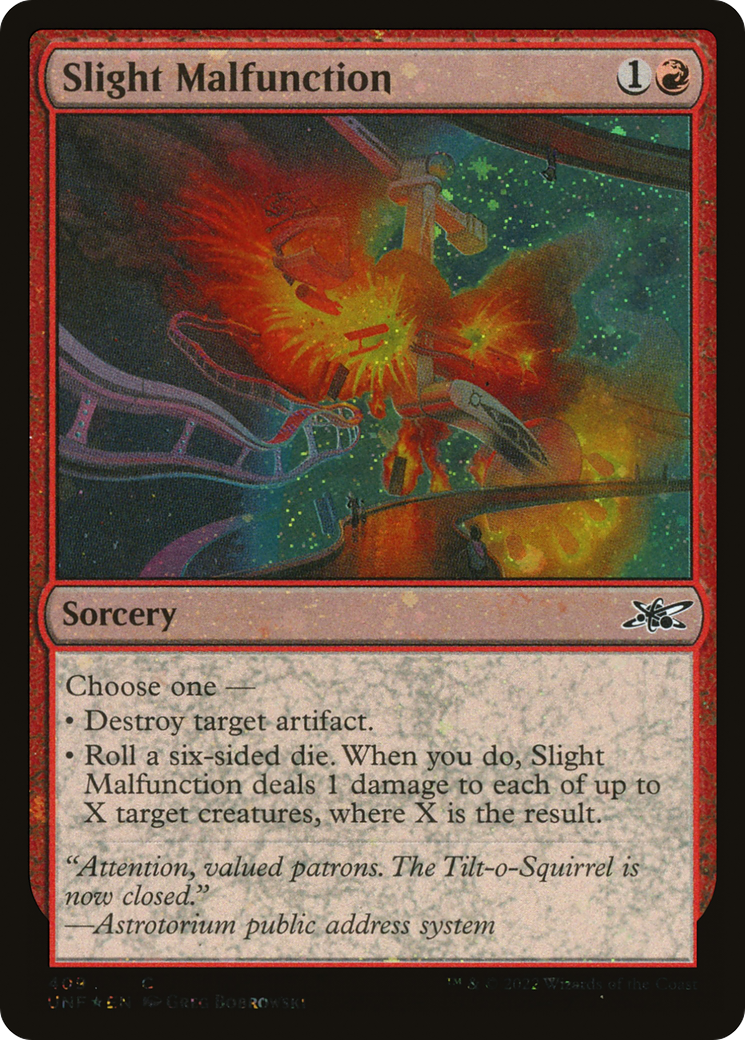 Slight Malfunction (UNF-409) (Galaxy Foil)