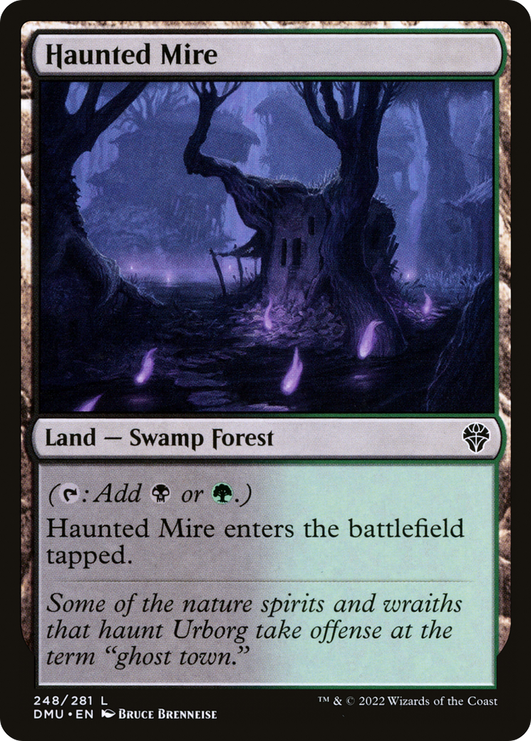 Haunted Mire (DMU-248) (Foil)