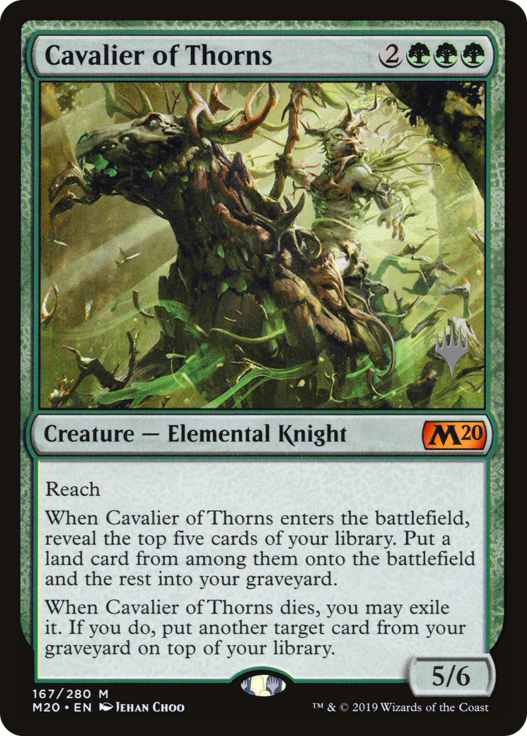 Cavalier of Thorns (PPM20-167P) (Foil)