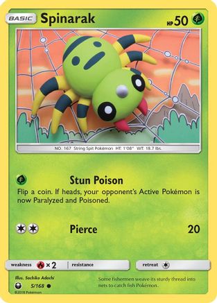 Spinarak (CES-005) (Reverse Holofoil)