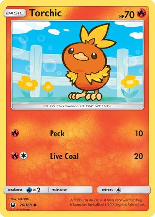 Torchic (26) (CES-026) (Reverse Holofoil)