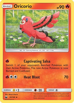 Oricorio (30) (CES-030) (Reverse Holofoil)