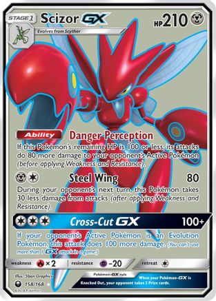 Scizor GX (Full Art) (CES-158) (Holofoil)