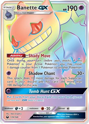 Banette GX (Secret) (CES-174) (Holofoil)