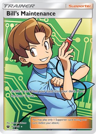 Bill's Maintenance (Full Art) (CES-162) (Holofoil)