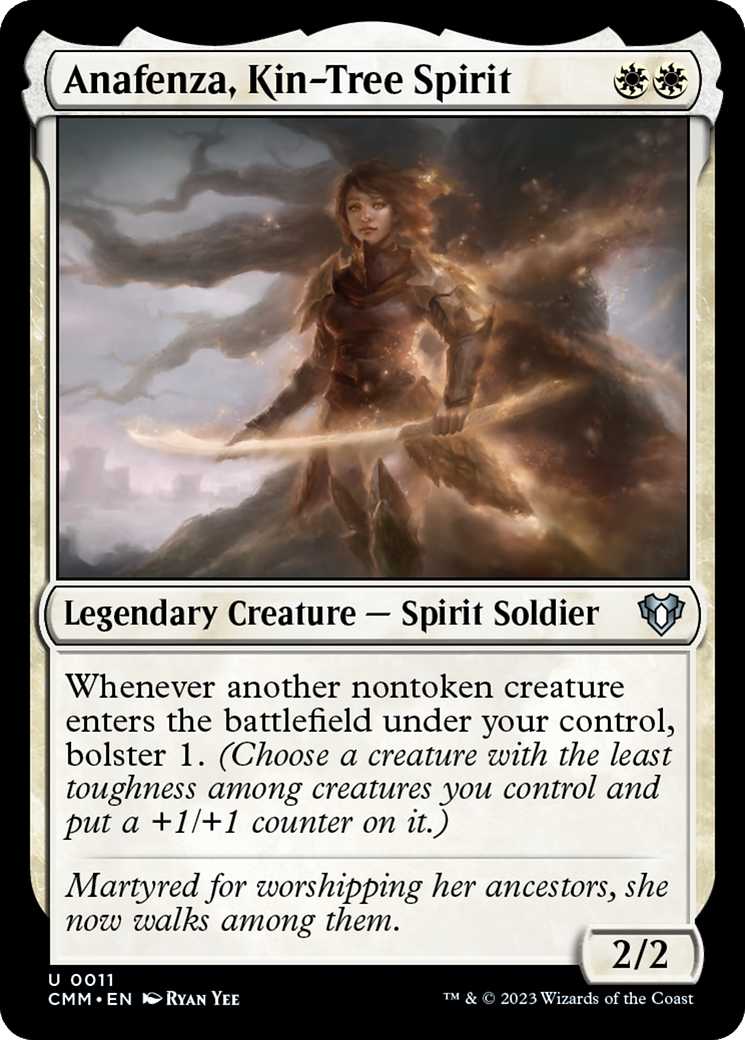 Anafenza, Kin-Tree Spirit (CMM-011) (Foil)