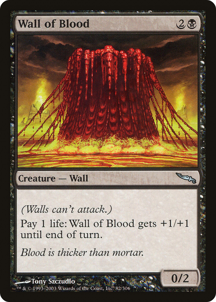 Wall of Blood (MRD-082) (Foil)