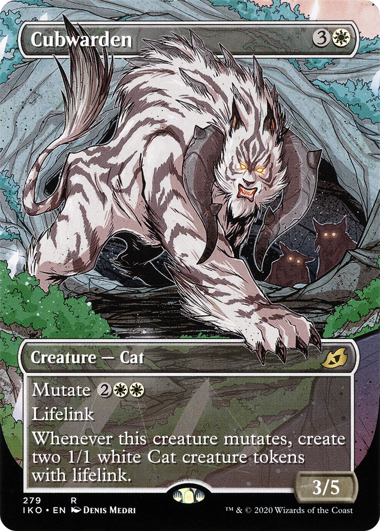 Cubwarden (IKO-279) (Showcase) (Borderless) (Foil)