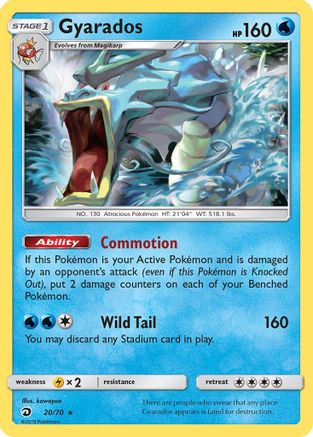 Gyarados (DRM-020) (Reverse Holofoil)