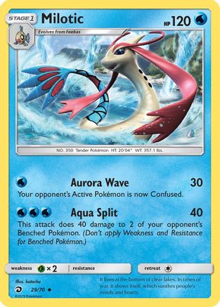 Milotic (DRM-029) (Reverse Holofoil)
