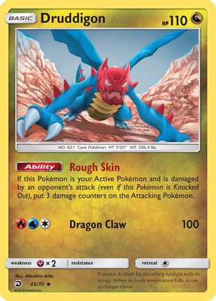 Druddigon (DRM-045) (Reverse Holofoil)