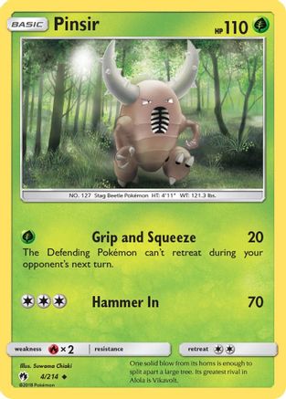 Pinsir (LOT-004) (Reverse Holofoil)