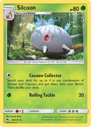 Silcoon (LOT-025) (Reverse Holofoil)