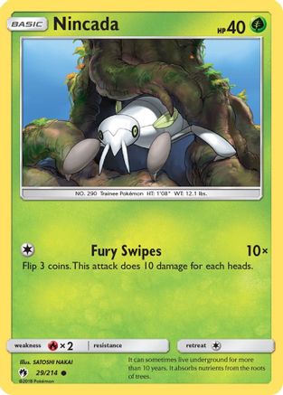 Nincada (LOT-029) (Reverse Holofoil)
