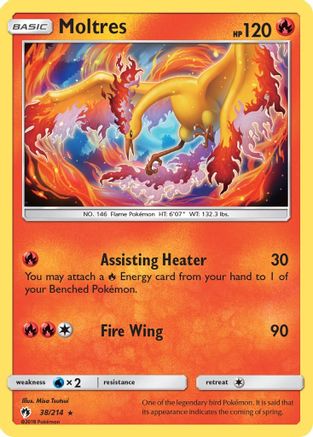 Moltres (LOT-038) (Reverse Holofoil)