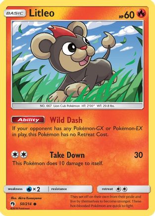 Litleo (LOT-050) (Reverse Holofoil)
