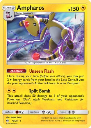 Ampharos (LOT-078) (Reverse Holofoil)