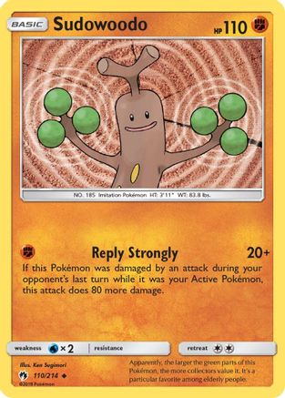 Sudowoodo (LOT-110) (Reverse Holofoil)