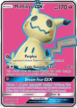 Mimikyu GX (Full Art) (LOT-206) (Holofoil)