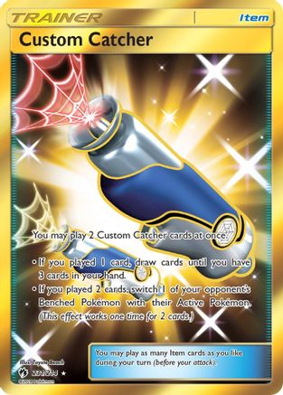 Custom Catcher (Secret) (LOT-237) (Holofoil)