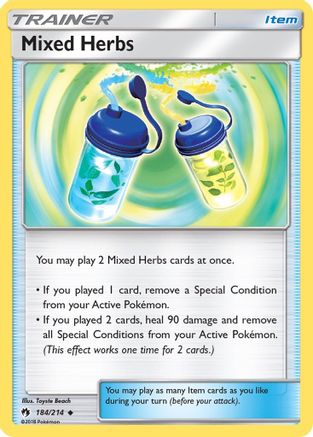 Mixed Herbs (LOT-184) (Reverse Holofoil)