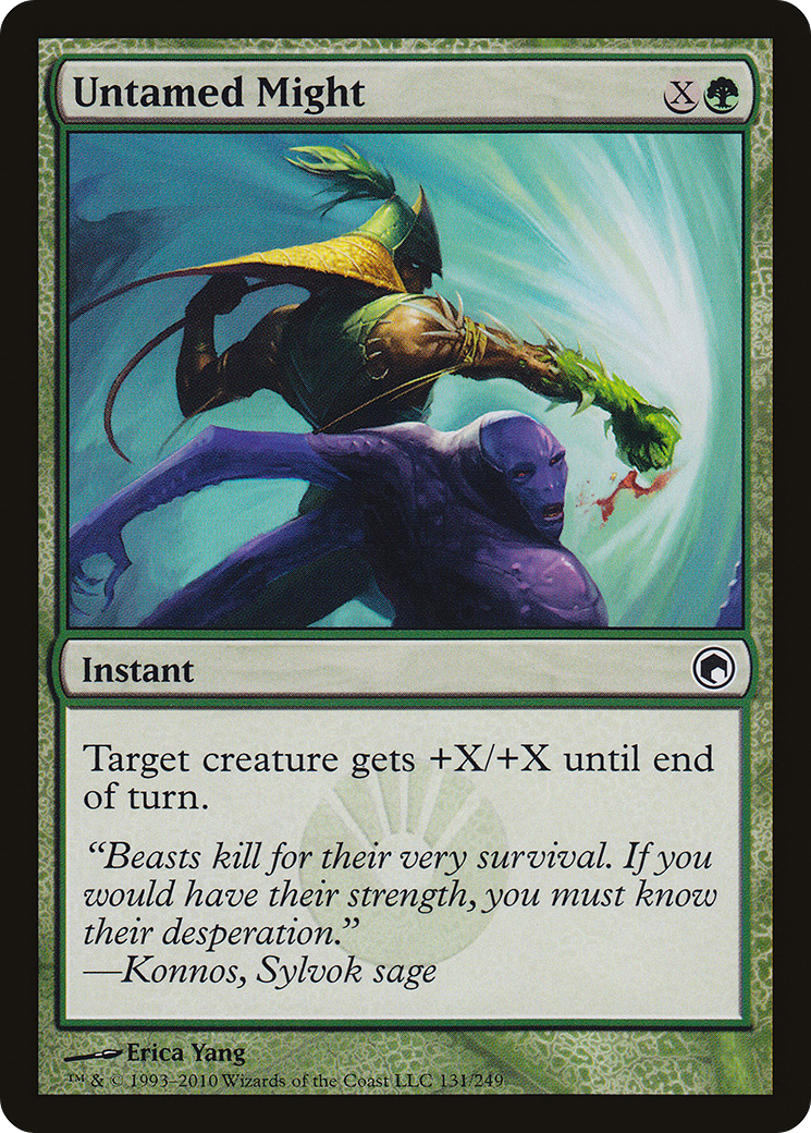 Untamed Might (SOM-131) (Foil)