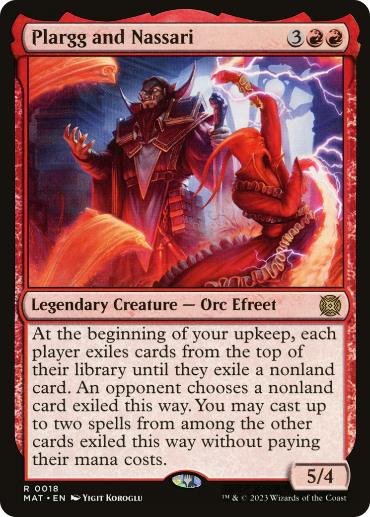 Plargg and Nassari (MAT-018) (Foil)