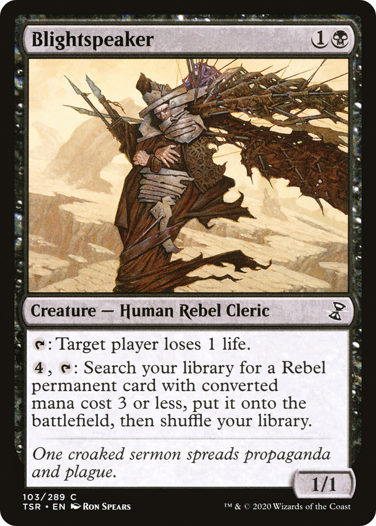 Blightspeaker (TSR-103) (Foil)