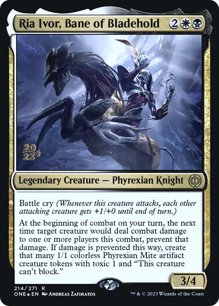 Ria Ivor, Bane of Bladehold (PRE-214S) (Foil)