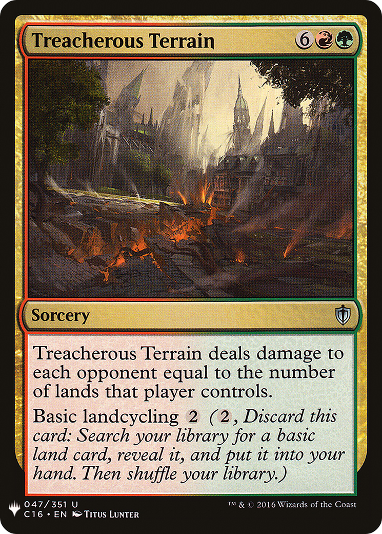 Treacherous Terrain (LIST-C16-47)