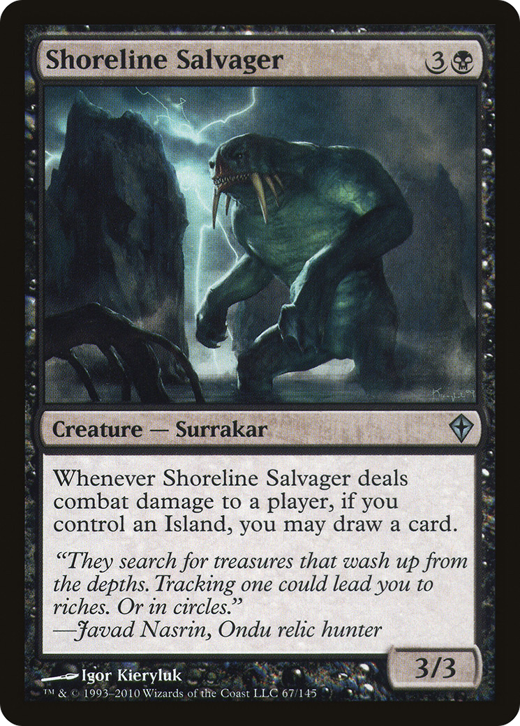 Shoreline Salvager (WWK-067) (Foil)