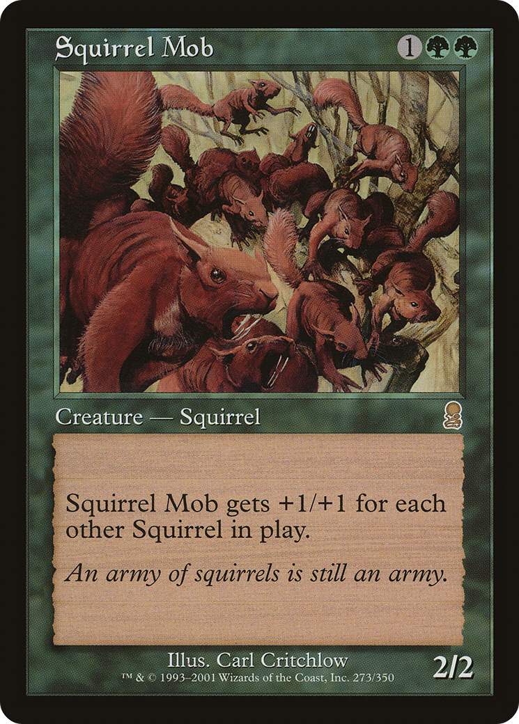 Squirrel Mob (ODY-273) (Foil)