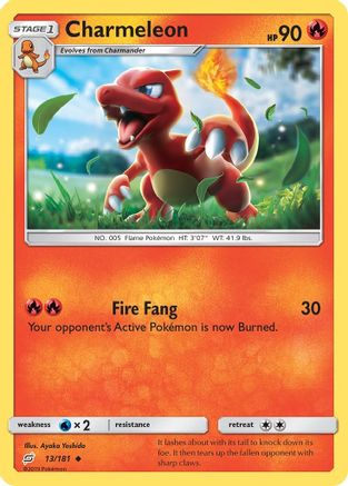 Charmeleon (TEU-013) (Reverse Holofoil)