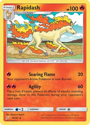 Rapidash (TEU-018)