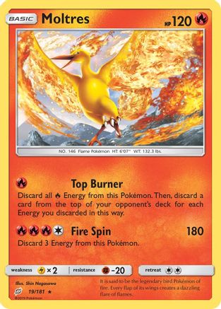 Moltres (TEU-019) (Holofoil)
