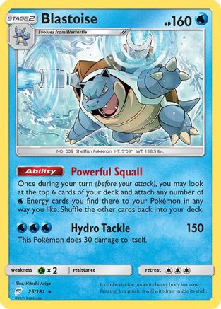 Blastoise (TEU-025)
