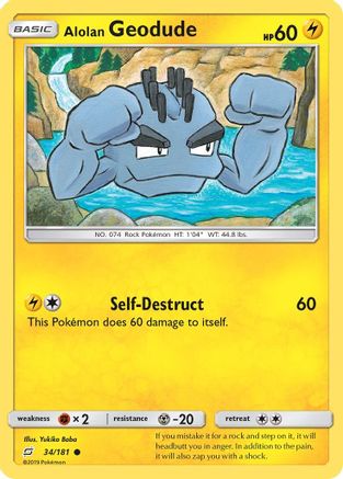 Alolan Geodude (34) (TEU-034)