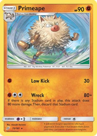 Primeape (TEU-072)